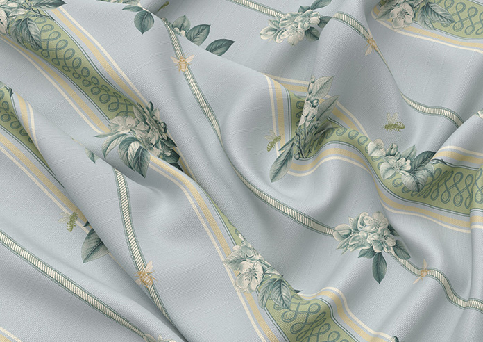 Upton, Apple Bee Smokes - Twist&Fit Roman Blind - Image 4